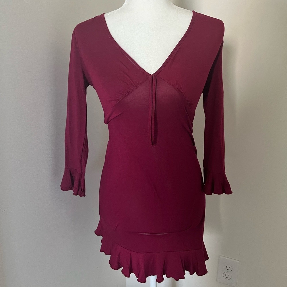 Urban Outfitters Wine Colored BodyCon!
